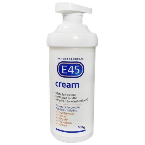E45 Dermatological Cream for Dry Skin & Eczema- 500g