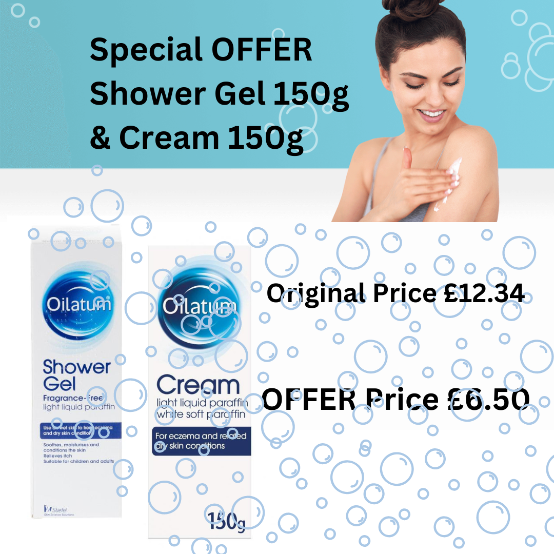 Oilatum Shower Gel 150g & Cream 150g OFFER Beauty Essentials